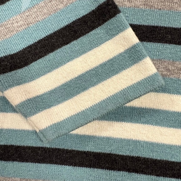Charter Club Blue Striped Sweater Nautical - Picture 5 of 8